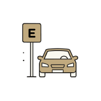 200 Estacionamientos