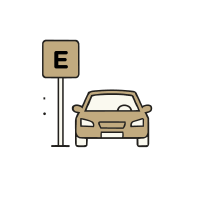 200 Estacionamientos